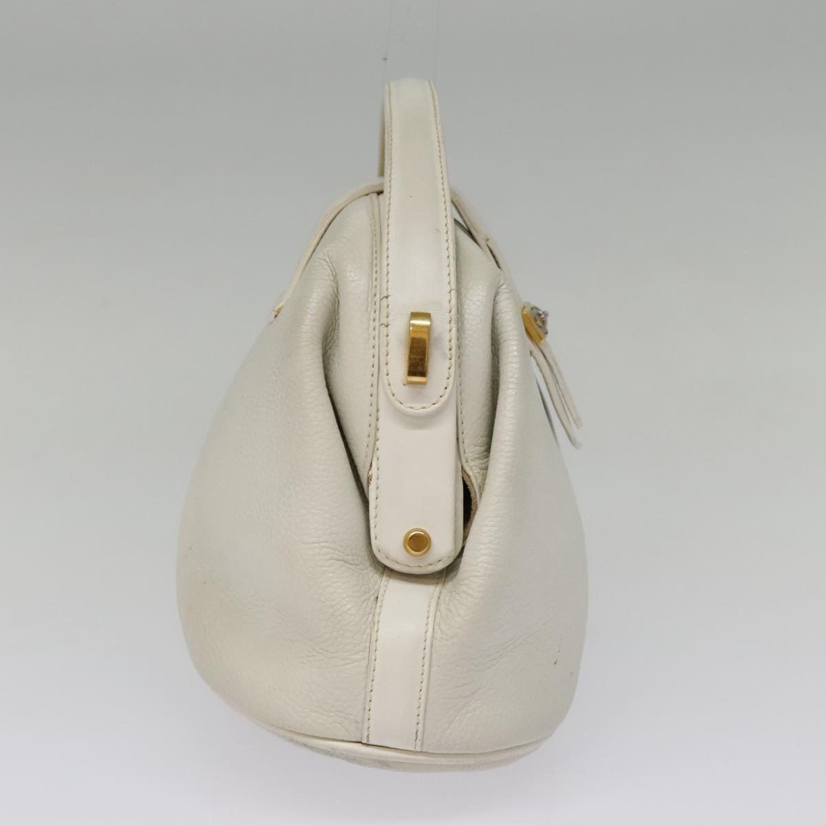 Gucci White Leather Shoulder Bag (Pre-Owned) Size ONE SIZE - 4 Thumbnail