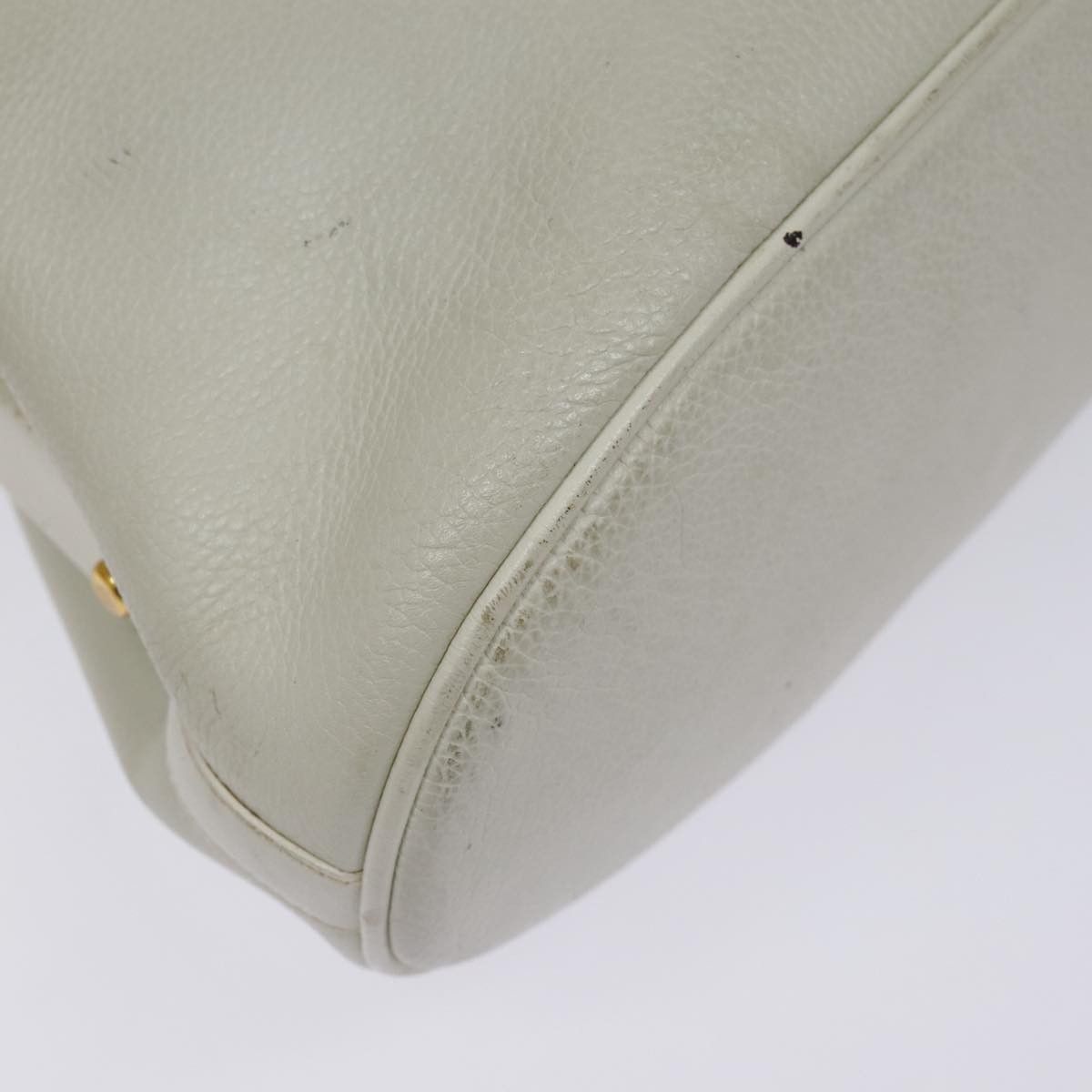 Gucci White Leather Shoulder Bag (Pre-Owned) Size ONE SIZE - 7 Thumbnail