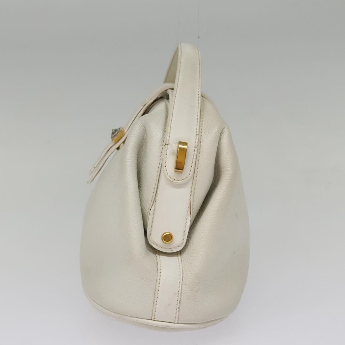 Gucci White Leather Shoulder Bag (Pre-Owned) Size ONE SIZE - 3 Thumbnail