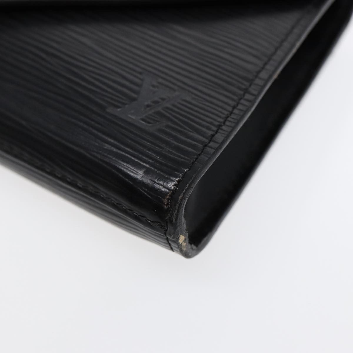 Louis Vuitton Art Déco Black Leather Wallet (Pre-Owned) Size ONE SIZE - 6 Thumbnail