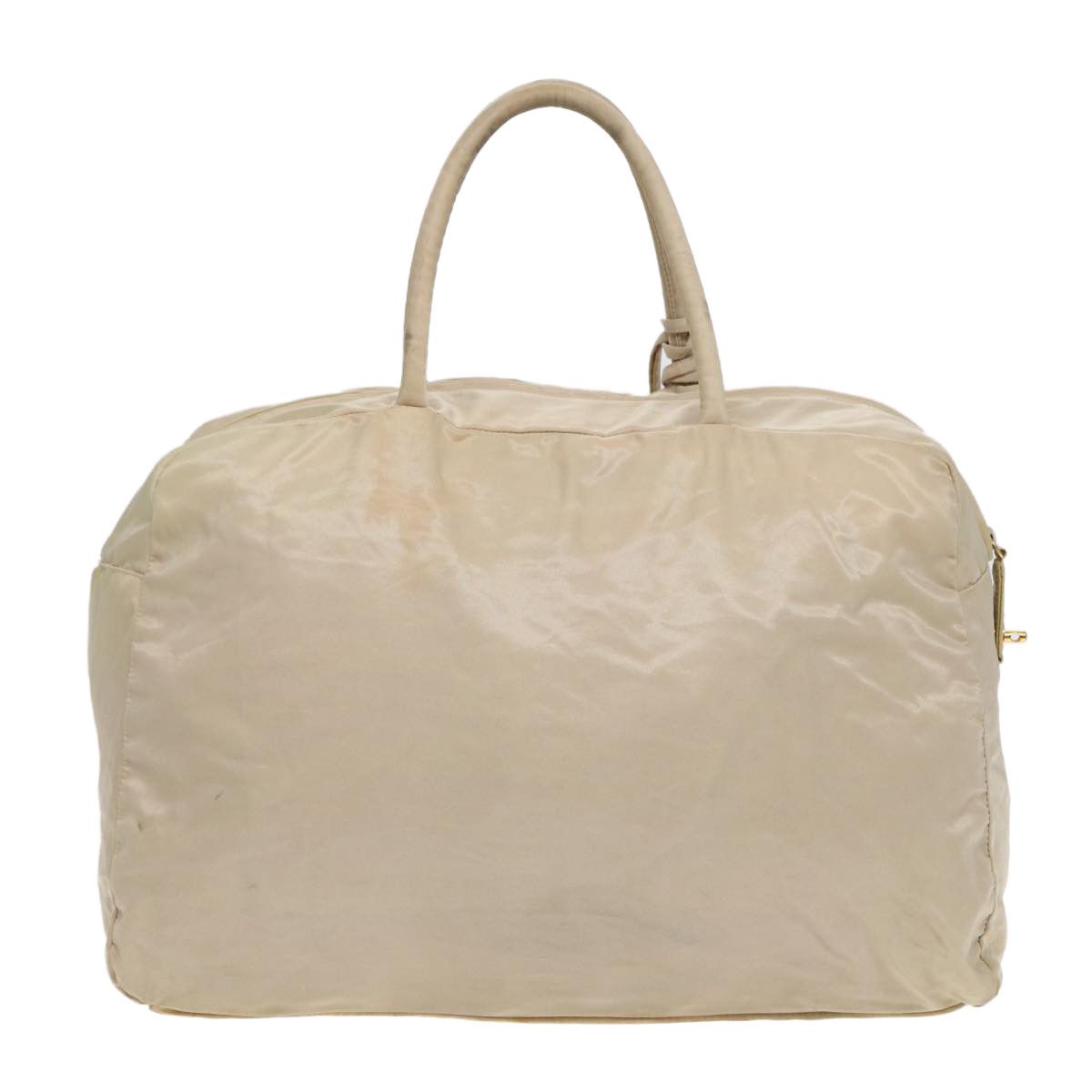 Prada Tessuto Beige Synthetic Handbag (Pre-Owned) Size ONE SIZE - 2 Thumbnail