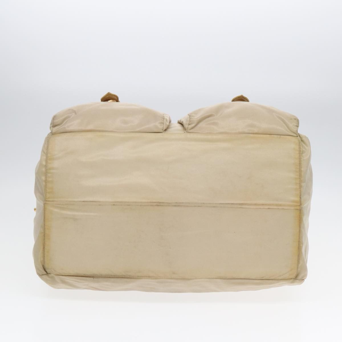 Prada Tessuto Beige Synthetic Handbag (Pre-Owned) Size ONE SIZE - 15 Thumbnail