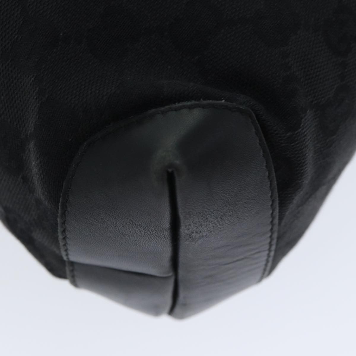 Gucci Gg Canvas Black Canvas Tote Bag (Pre-Owned) Size ONE SIZE - 15 Thumbnail