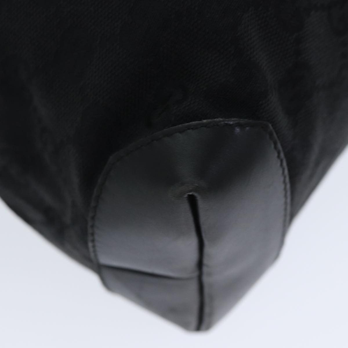 Gucci Gg Canvas Black Canvas Tote Bag (Pre-Owned) Size ONE SIZE - 17 Thumbnail
