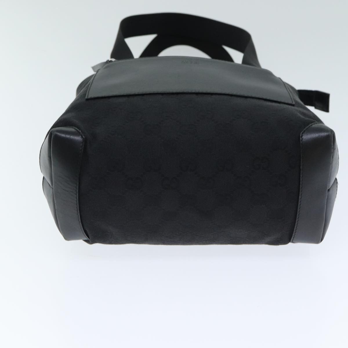 Gucci Gg Canvas Black Canvas Tote Bag (Pre-Owned) Size ONE SIZE - 3 Thumbnail
