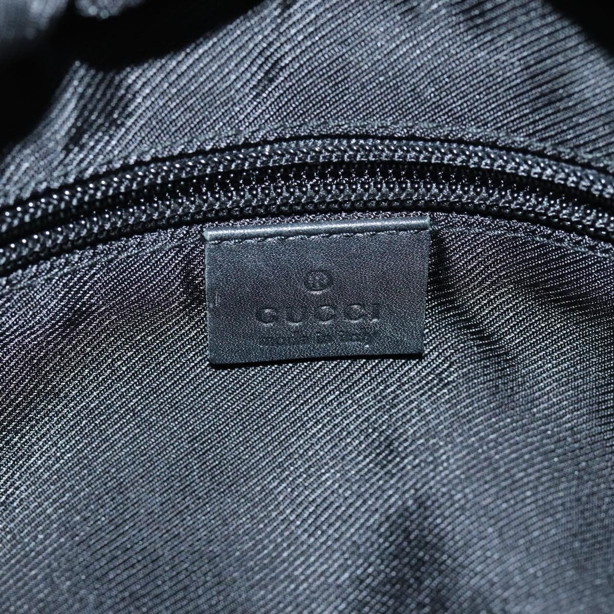Gucci Gg Canvas Black Canvas Tote Bag (Pre-Owned) Size ONE SIZE - 8 Thumbnail