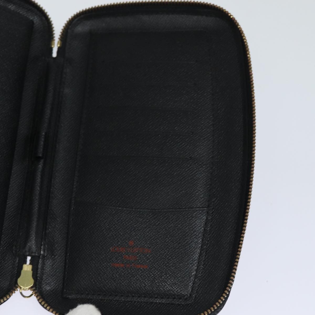 Louis Vuitton Porte Billet Black Leather Wallet (Pre-Owned) Size ONE SIZE - 17 Thumbnail