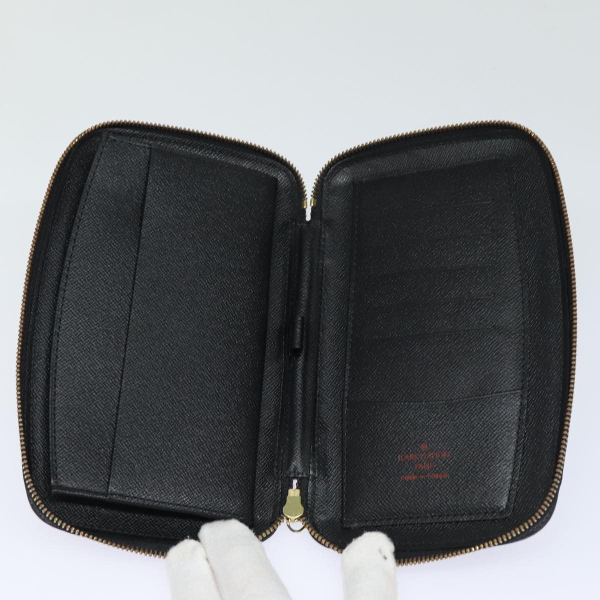 Louis Vuitton Porte Billet Black Leather Wallet (Pre-Owned) Size ONE SIZE - 5 Thumbnail