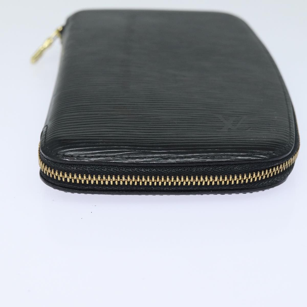 Louis Vuitton Porte Billet Black Leather Wallet (Pre-Owned) Size ONE SIZE - 9 Thumbnail
