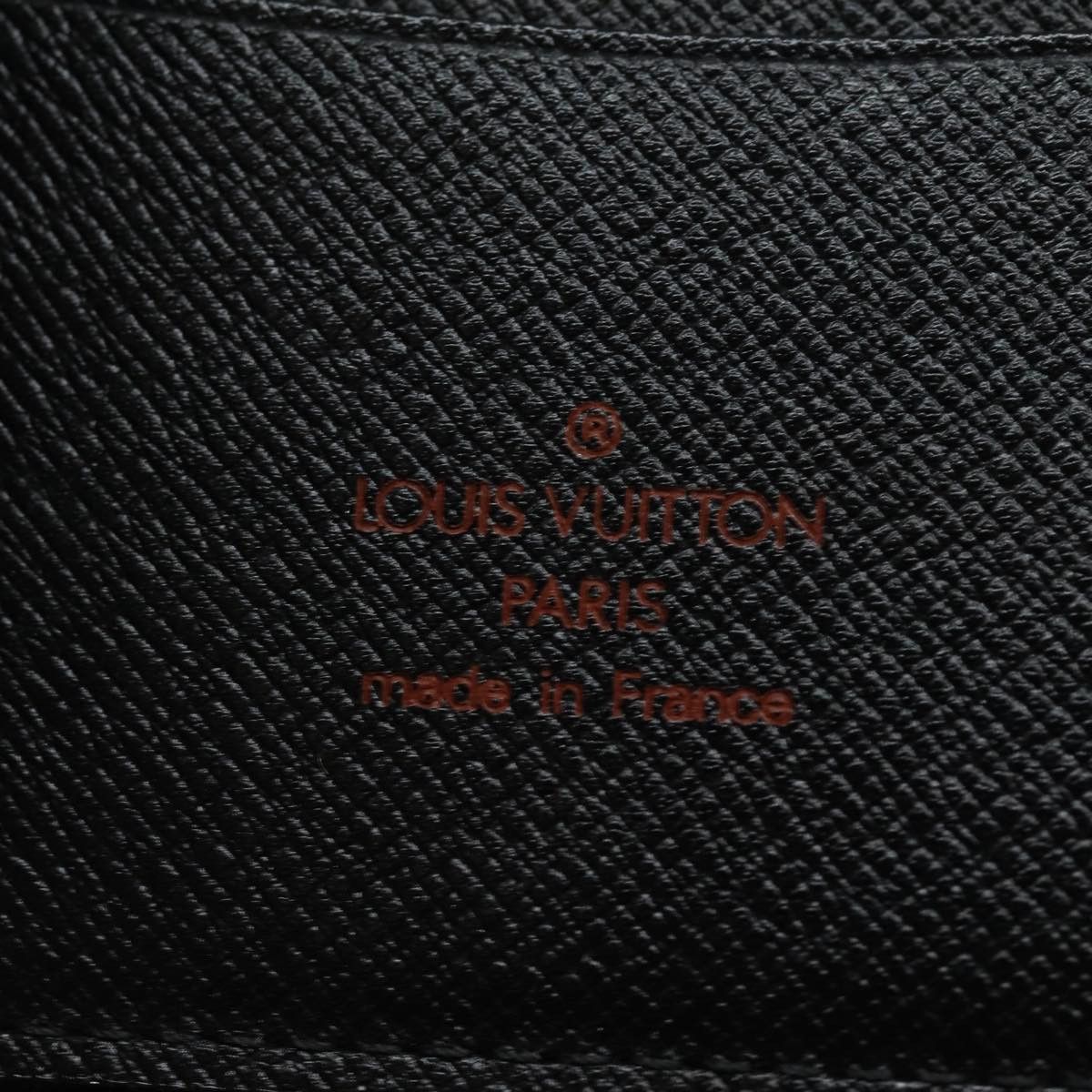 Louis Vuitton Porte Billet Black Leather Wallet (Pre-Owned) Size ONE SIZE - 7 Thumbnail