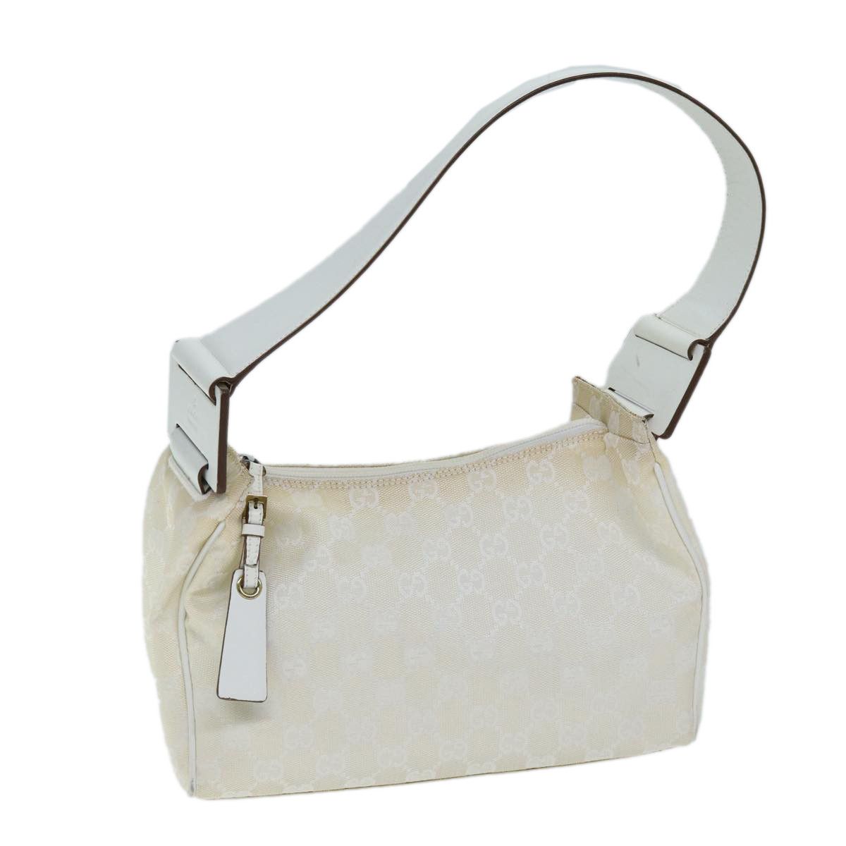 Gucci Gg Canvas White Canvas Shoulder Bag (Pre-Owned) Size ONE SIZE - 14 Thumbnail
