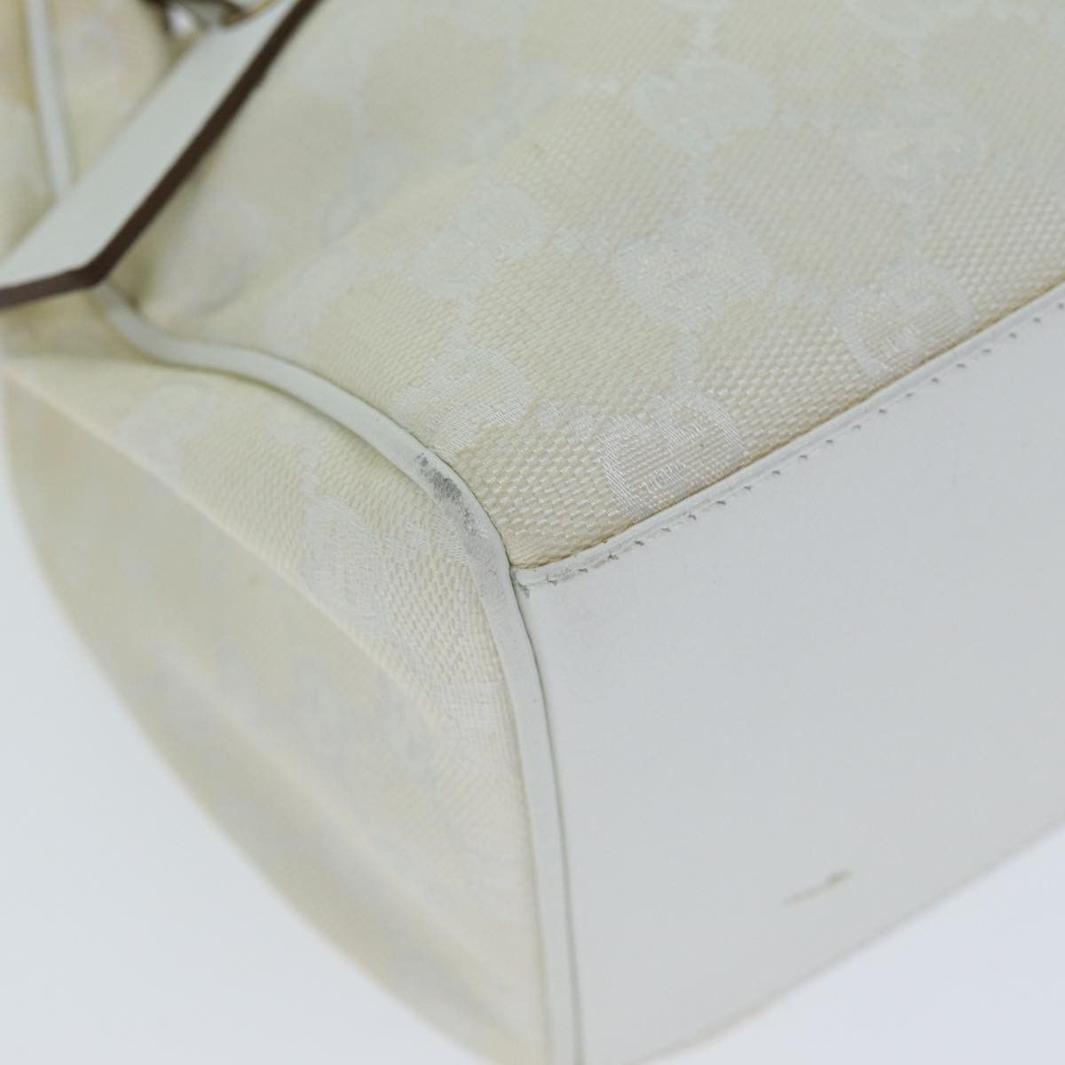 Gucci Gg Canvas White Canvas Shoulder Bag (Pre-Owned) Size ONE SIZE - 13 Thumbnail