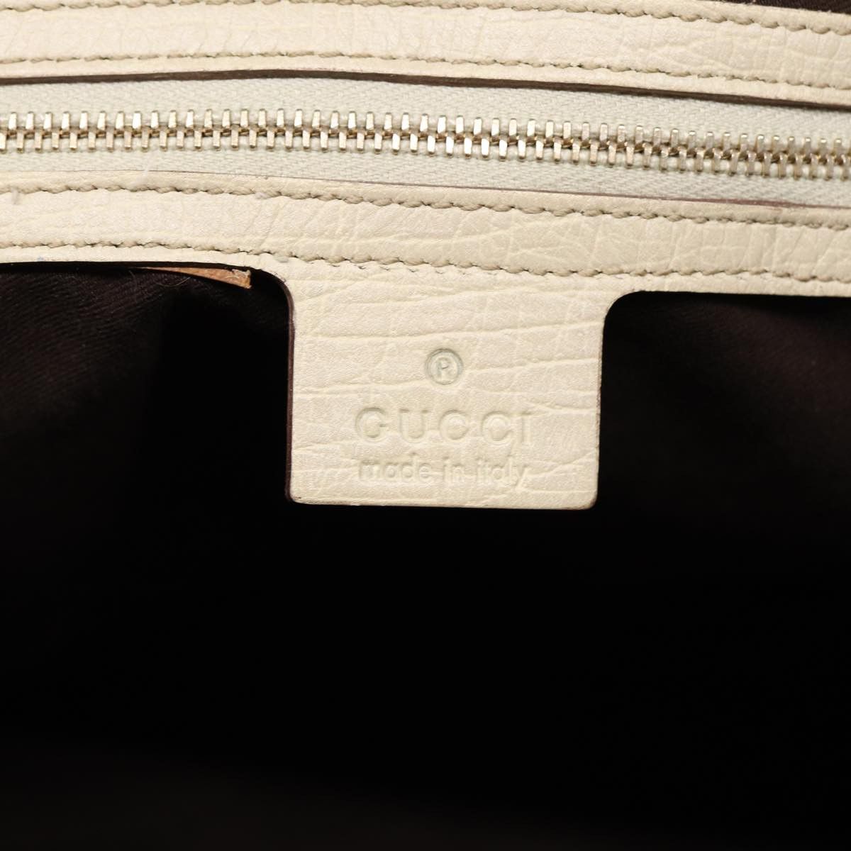 Gucci Sherry Beige Canvas Tote Bag (Pre-Owned) Size ONE SIZE - 17 Thumbnail