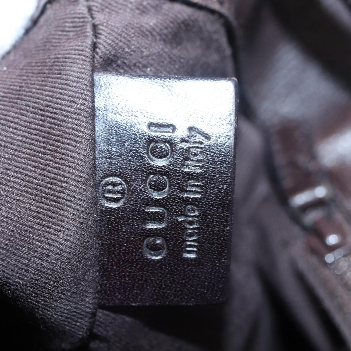 Gucci Gg Canvas Black Canvas Shoulder Bag (Pre-Owned) Size ONE SIZE - 7 Thumbnail