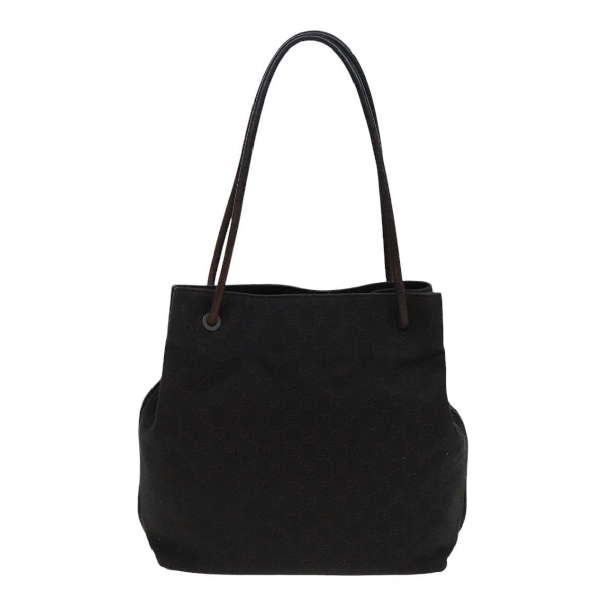 Gucci Gg Canvas Black Canvas Shoulder Bag (Pre-Owned) Size ONE SIZE - 2 Thumbnail