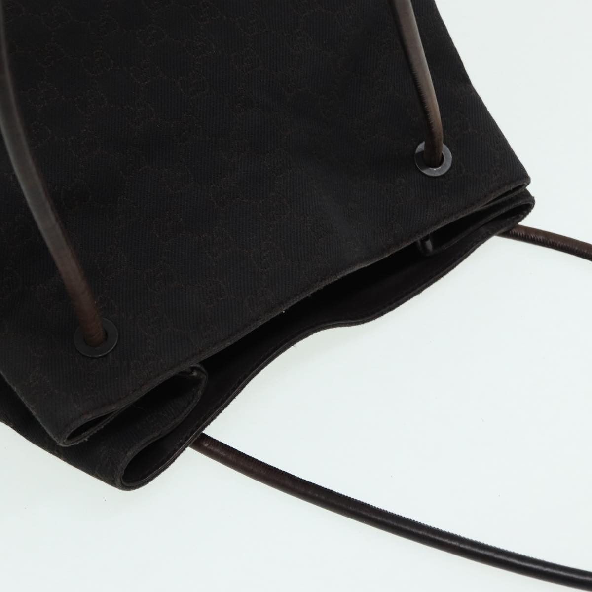 Gucci Gg Canvas Black Canvas Shoulder Bag (Pre-Owned) Size ONE SIZE - 4 Thumbnail