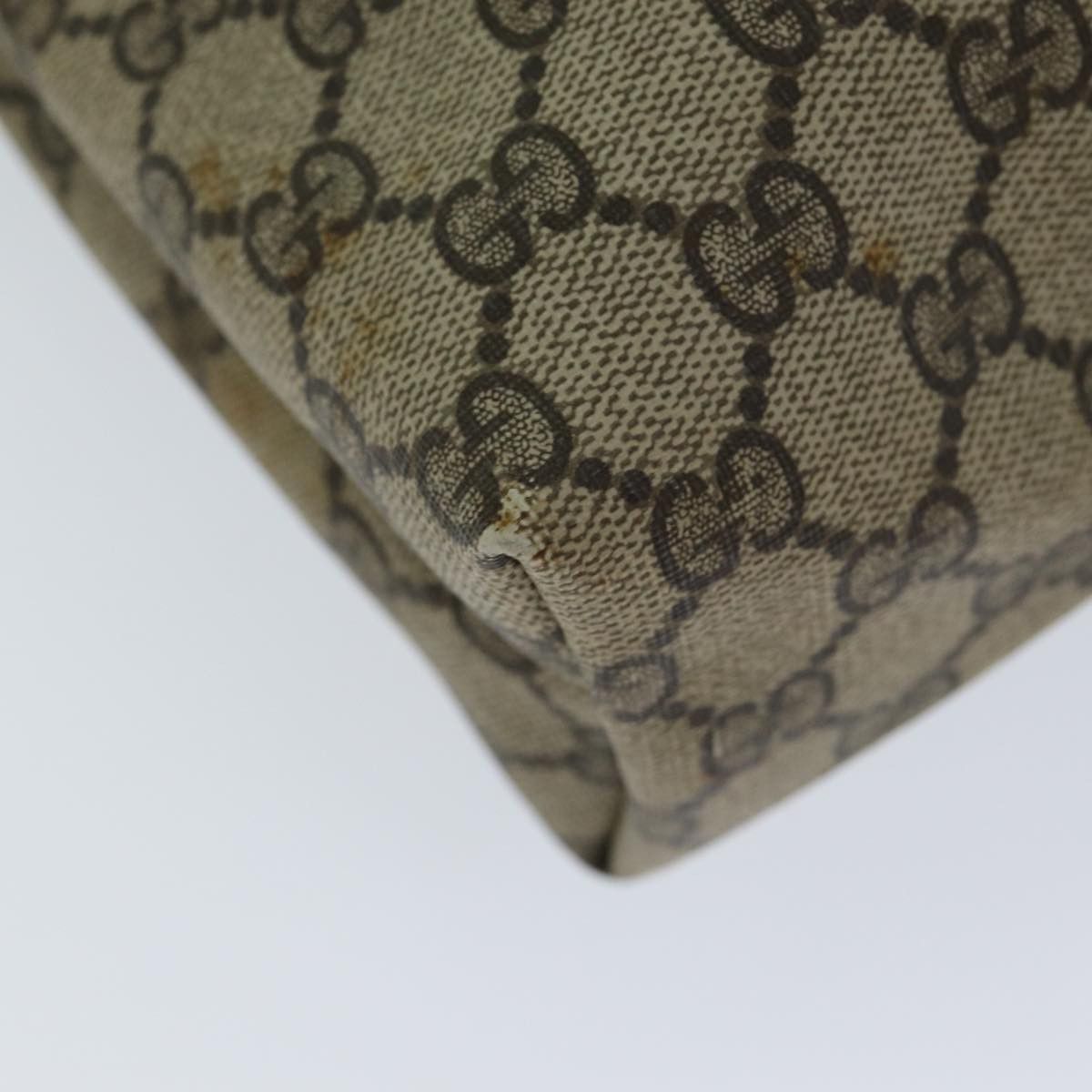 Gucci Gg Supreme Beige Canvas Tote Bag (Pre-Owned) Size ONE SIZE - 14 Thumbnail