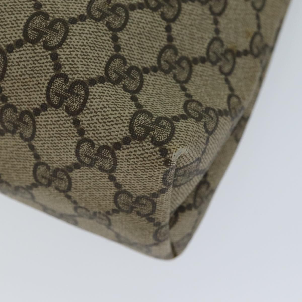 Gucci Gg Supreme Beige Canvas Tote Bag (Pre-Owned) Size ONE SIZE - 13 Thumbnail