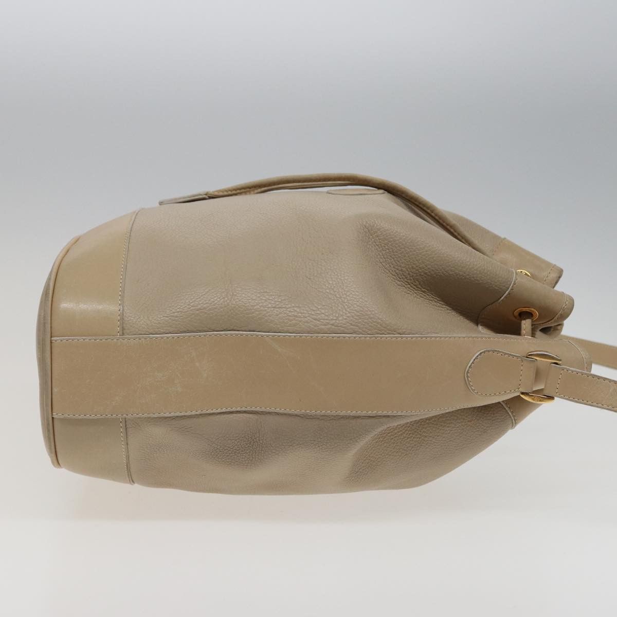 Gucci Beige Leather Shoulder Bag (Pre-Owned) Size ONE SIZE - 10 Thumbnail