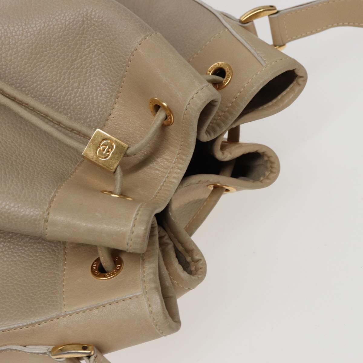 Gucci Beige Leather Shoulder Bag (Pre-Owned) Size ONE SIZE - 11 Thumbnail