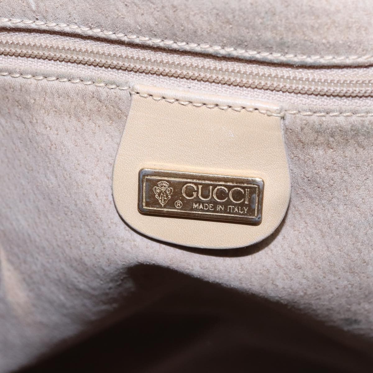 Gucci Beige Leather Shoulder Bag (Pre-Owned) Size ONE SIZE - 7 Thumbnail