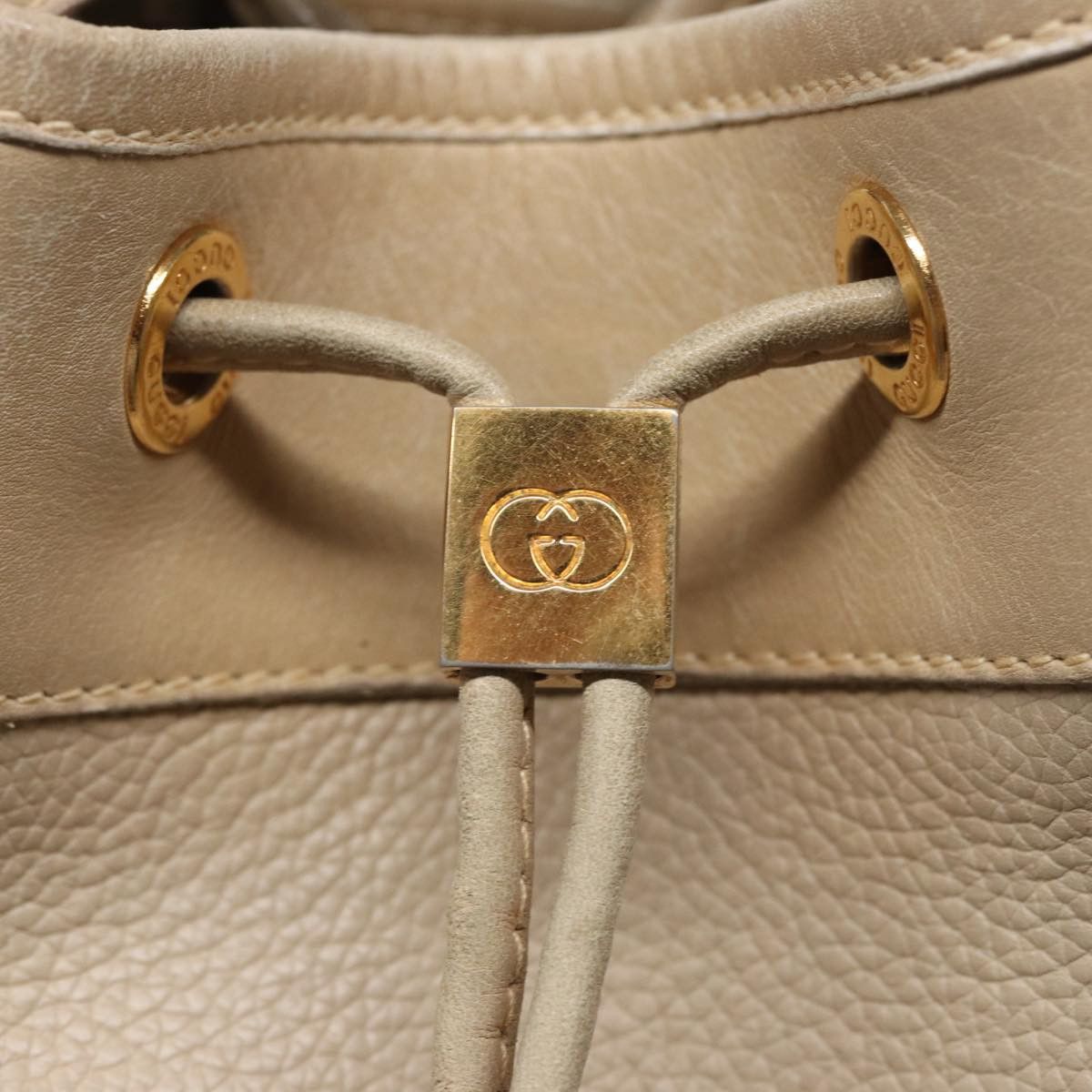 Gucci Beige Leather Shoulder Bag (Pre-Owned) Size ONE SIZE - 19 Thumbnail