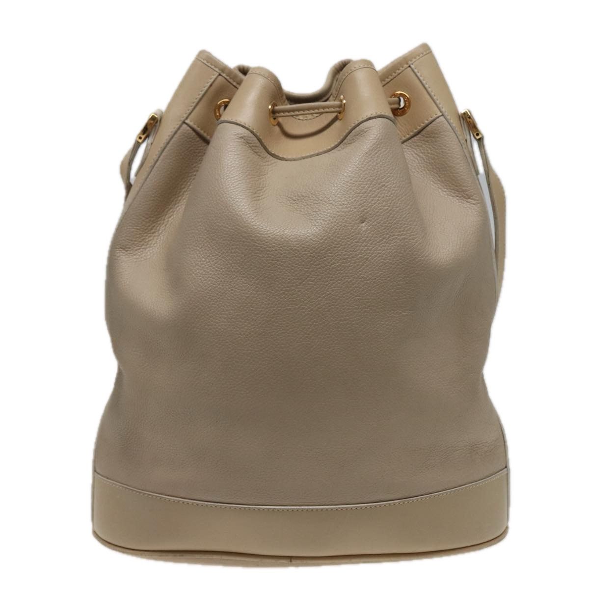 Gucci Beige Leather Shoulder Bag (Pre-Owned) Size ONE SIZE - 2 Thumbnail
