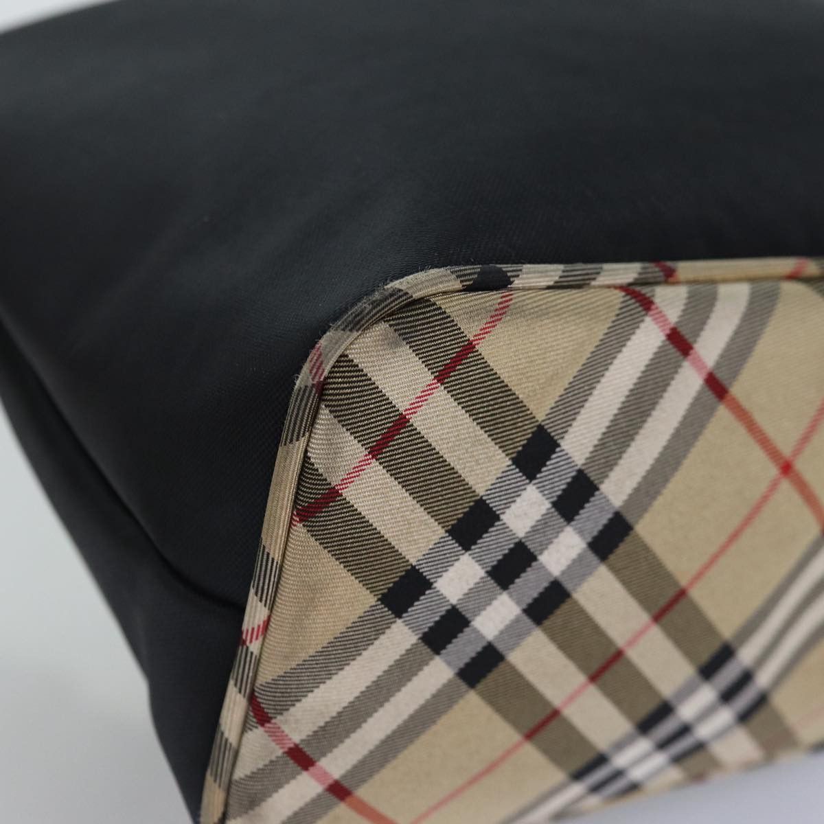 Burberry Blue Label Black Canvas Shoulder Bag (Pre-Owned) Size ONE SIZE - 13 Thumbnail
