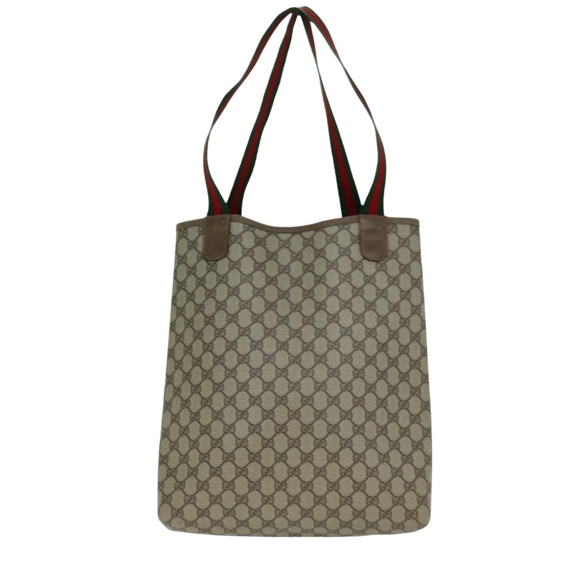 Gucci Gg Canvas Beige Canvas Tote Bag (Pre-Owned) Size ONE SIZE - 2 Thumbnail