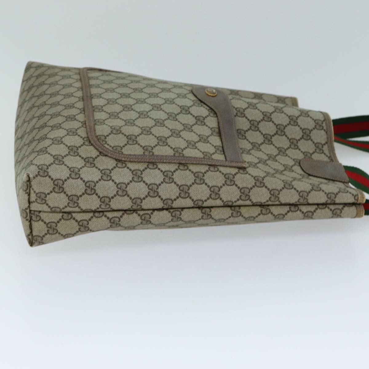 Gucci Gg Canvas Beige Canvas Tote Bag (Pre-Owned) Size ONE SIZE - 9 Thumbnail