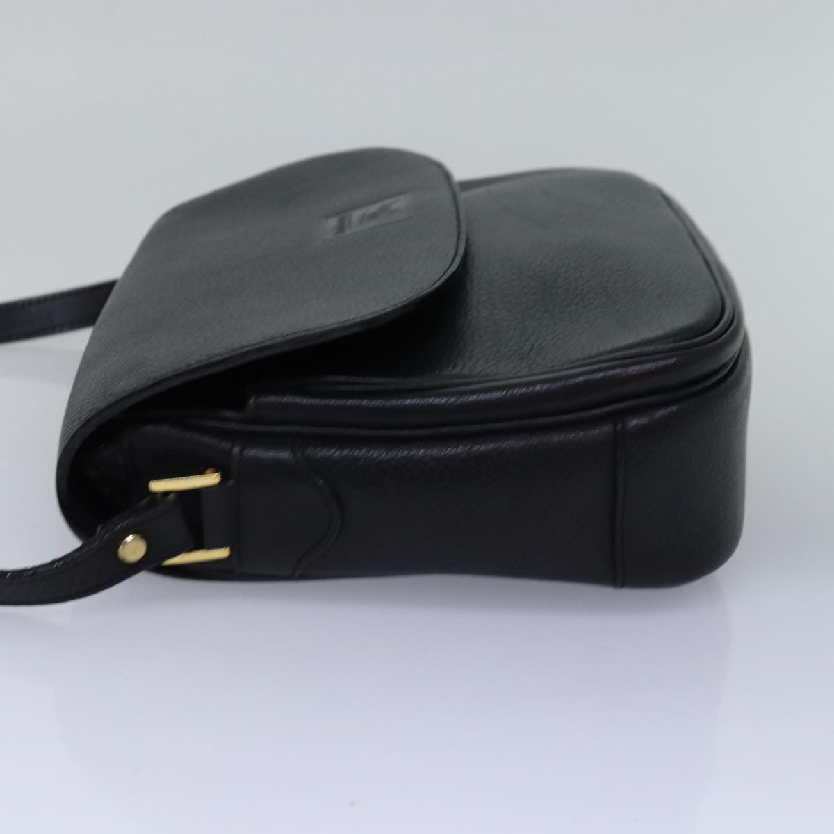Burberry Nova Check Black Leather Shoulder Bag (Pre-Owned) Size ONE SIZE - 4 Thumbnail