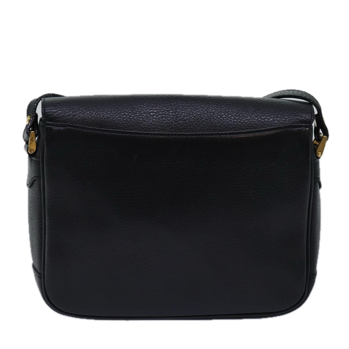 Burberry Nova Check Black Leather Shoulder Bag (Pre-Owned) Size ONE SIZE - 2 Thumbnail