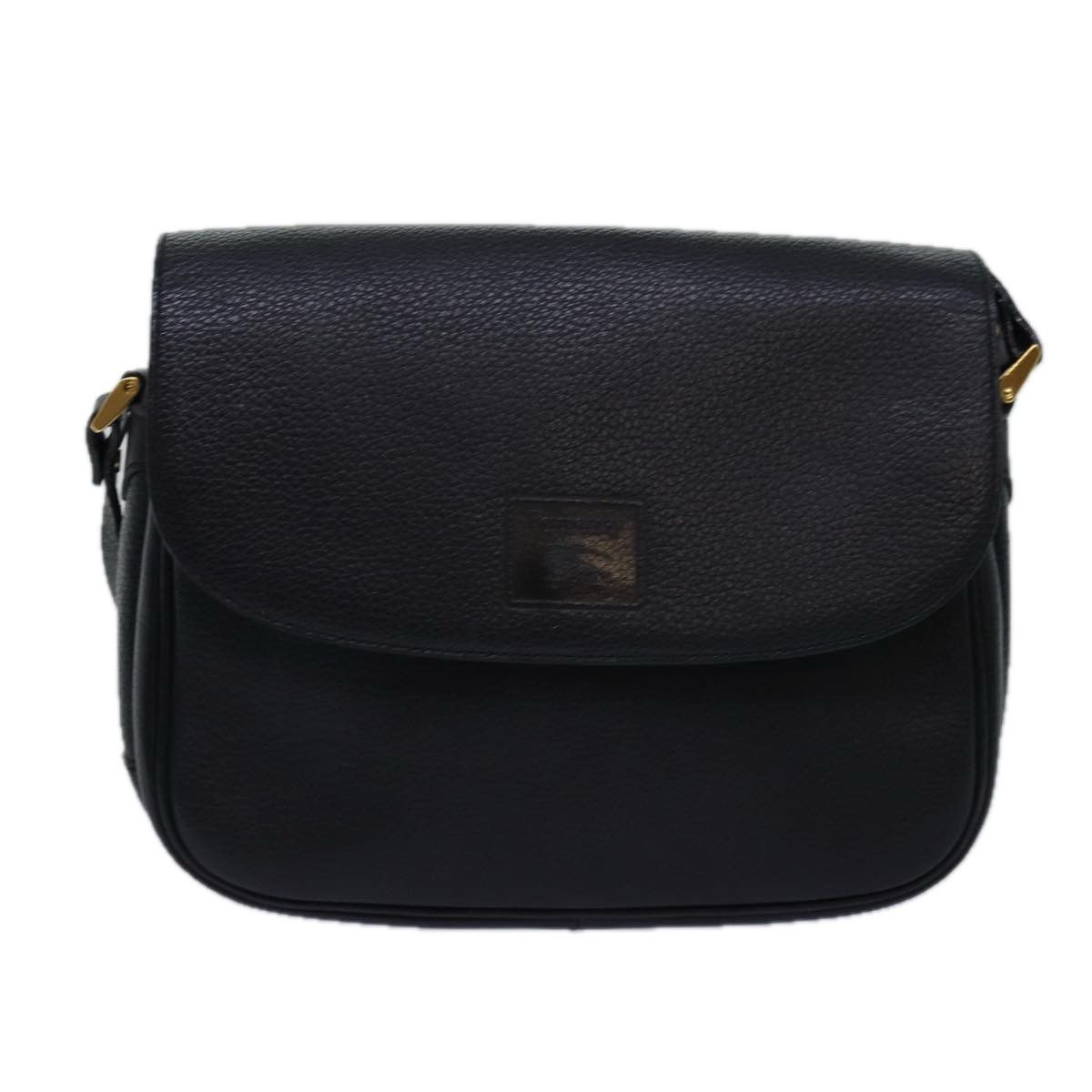 Burberry Nova Check Black Leather Shoulder Bag (Pre-Owned) Size ONE SIZE - 15 Thumbnail