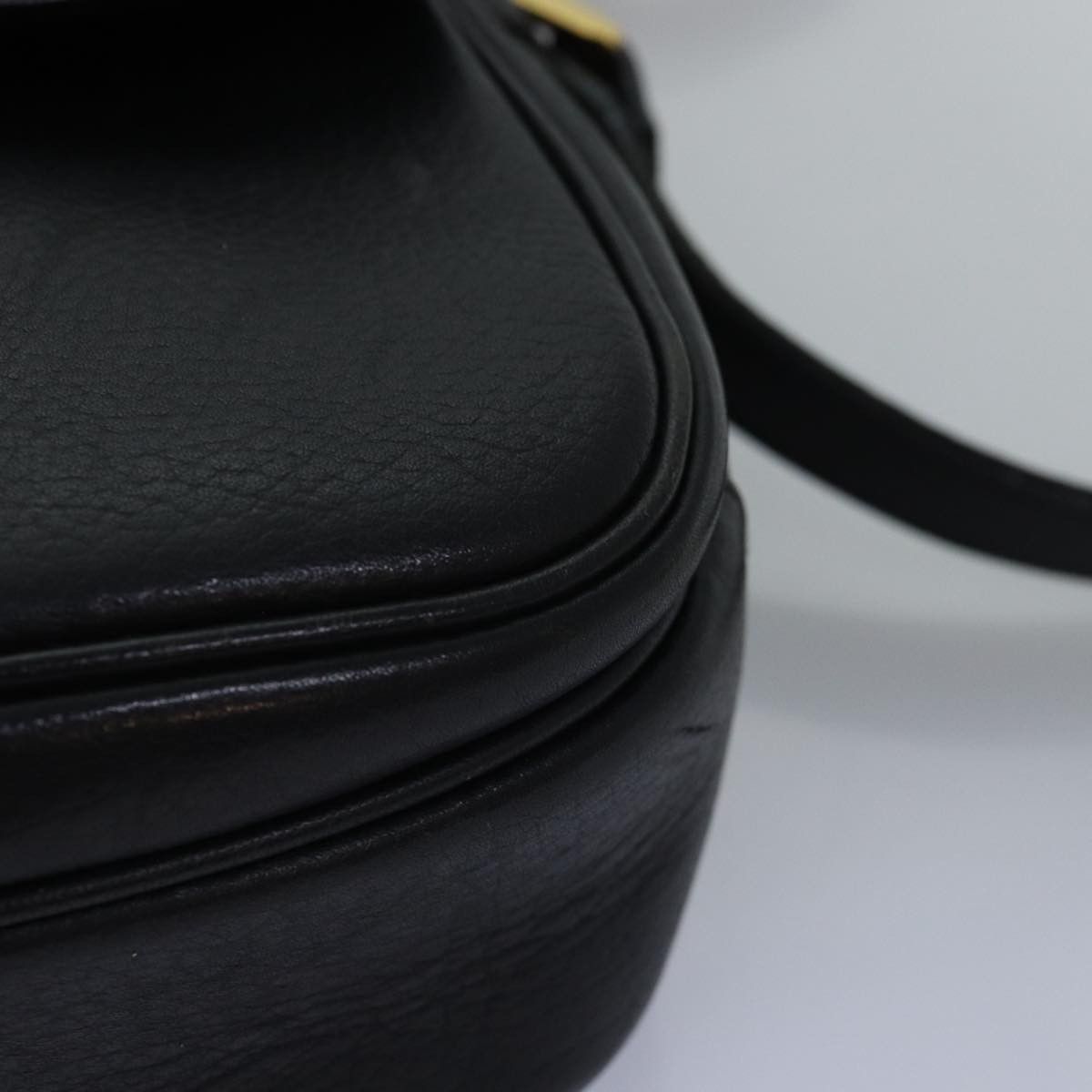 Burberry Nova Check Black Leather Shoulder Bag (Pre-Owned) Size ONE SIZE - 13 Thumbnail