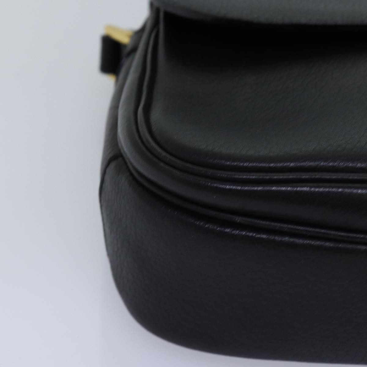 Burberry Nova Check Black Leather Shoulder Bag (Pre-Owned) Size ONE SIZE - 12 Thumbnail