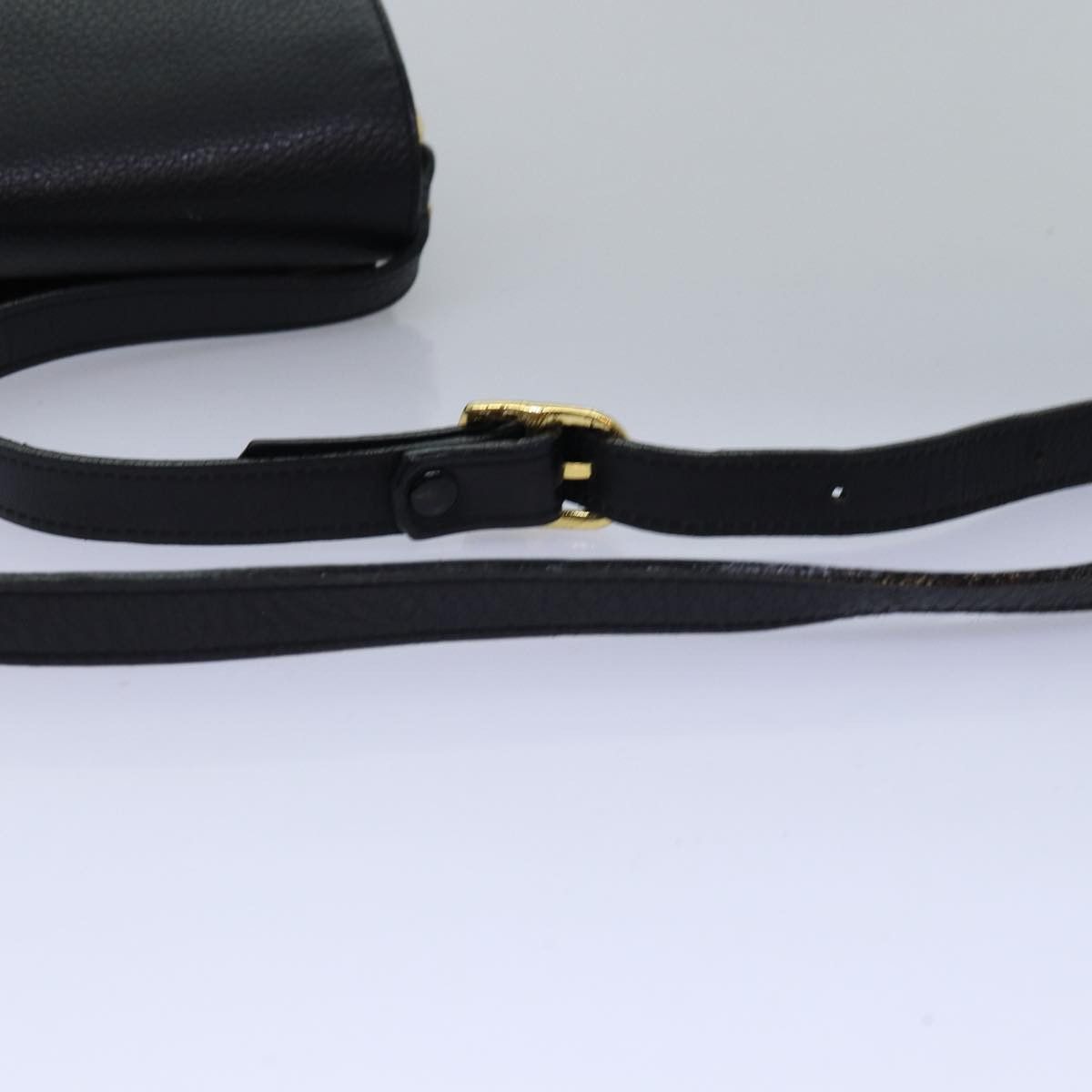 Burberry Nova Check Black Leather Shoulder Bag (Pre-Owned) Size ONE SIZE - 10 Thumbnail