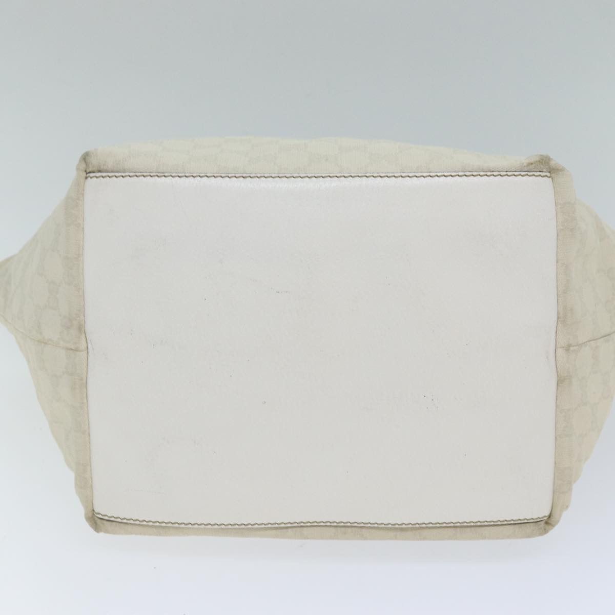 Gucci Gg Canvas White Canvas Tote Bag (Pre-Owned) Size ONE SIZE - 3 Thumbnail