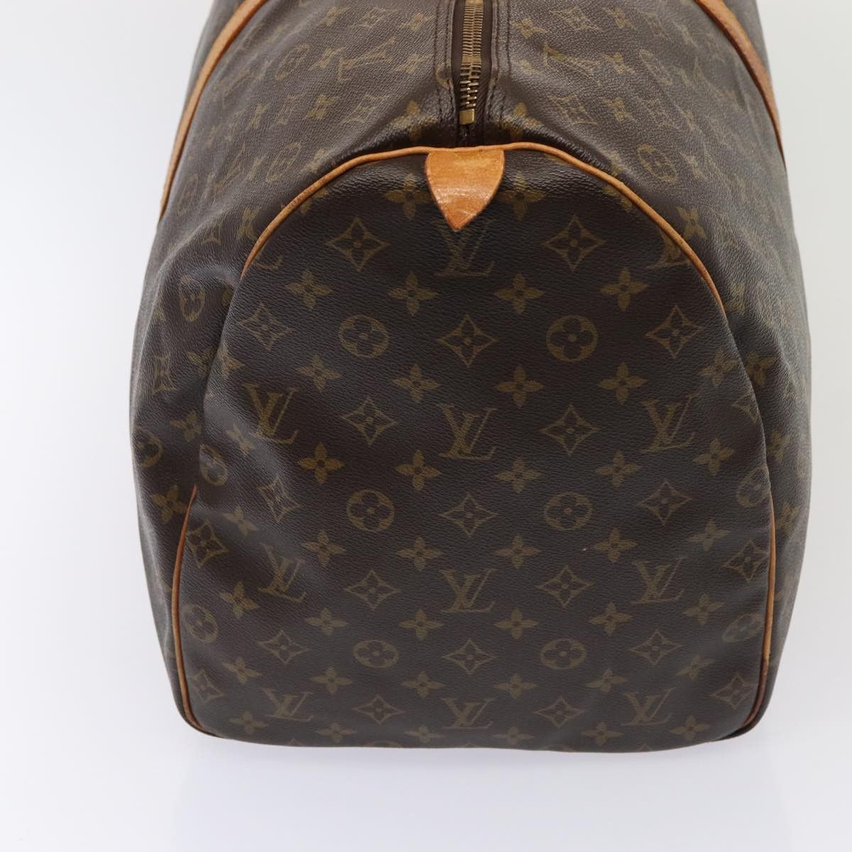 Louis Vuitton Keepall 60 Brown Canvas Travel Bag (Pre-Owned) Size ONE SIZE - 10 Thumbnail