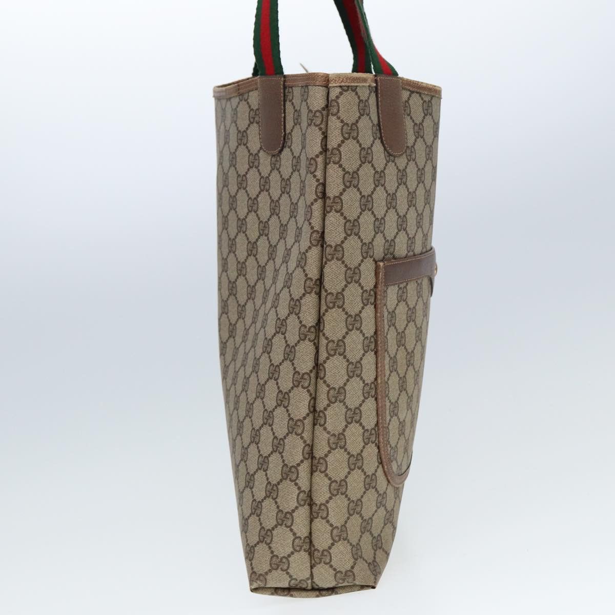 Gucci Gg Canvas Beige Synthetic Tote Bag (Pre-Owned) Size ONE SIZE - 10 Thumbnail