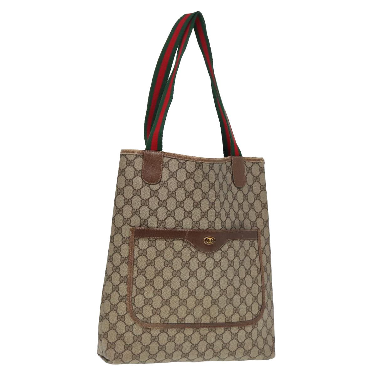 Gucci Gg Canvas Beige Synthetic Tote Bag (Pre-Owned) Size ONE SIZE - 18 Thumbnail