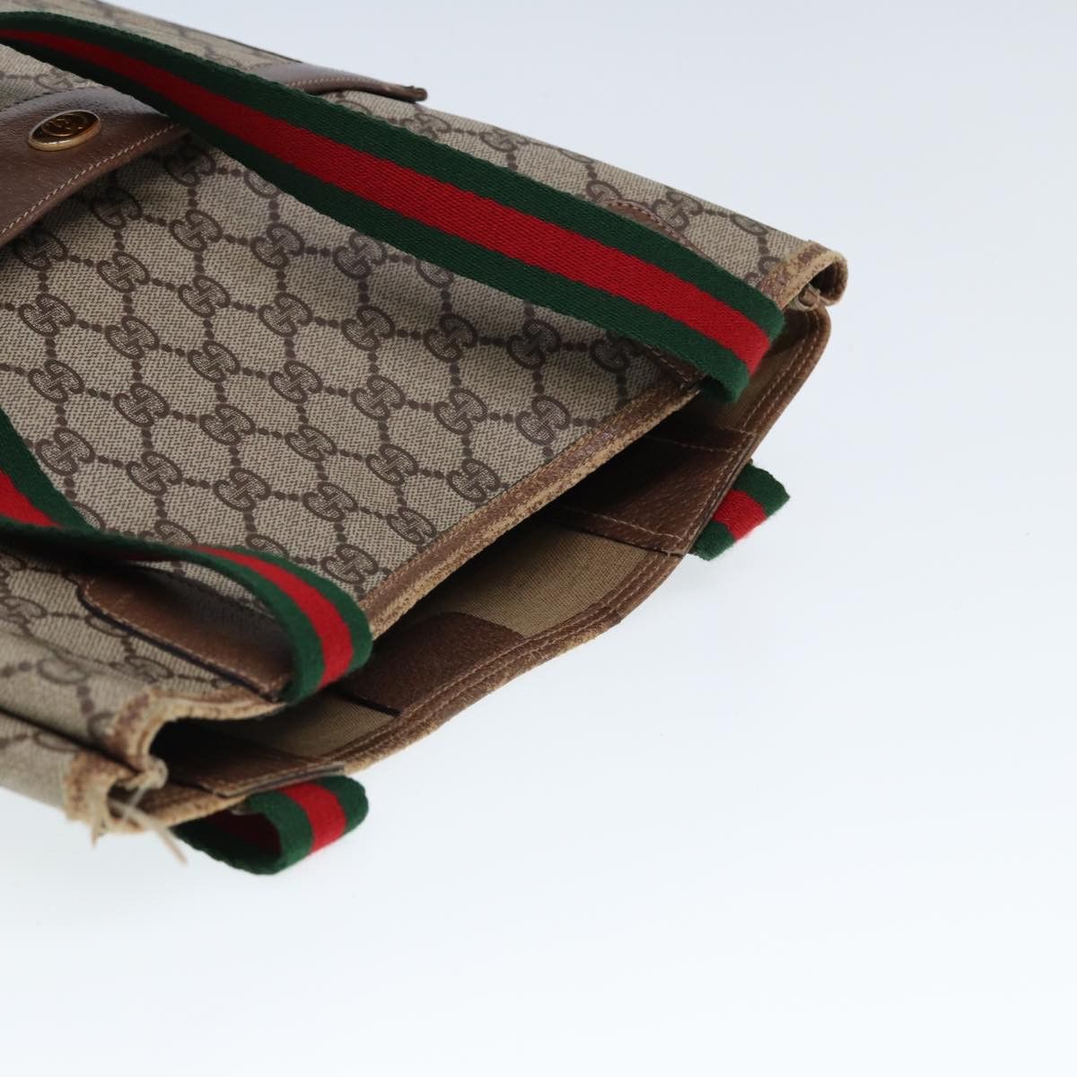 Gucci Gg Canvas Beige Synthetic Tote Bag (Pre-Owned) Size ONE SIZE - 4 Thumbnail
