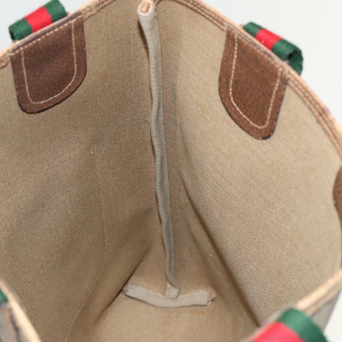 Gucci Gg Canvas Beige Synthetic Tote Bag (Pre-Owned) Size ONE SIZE - 20 Thumbnail
