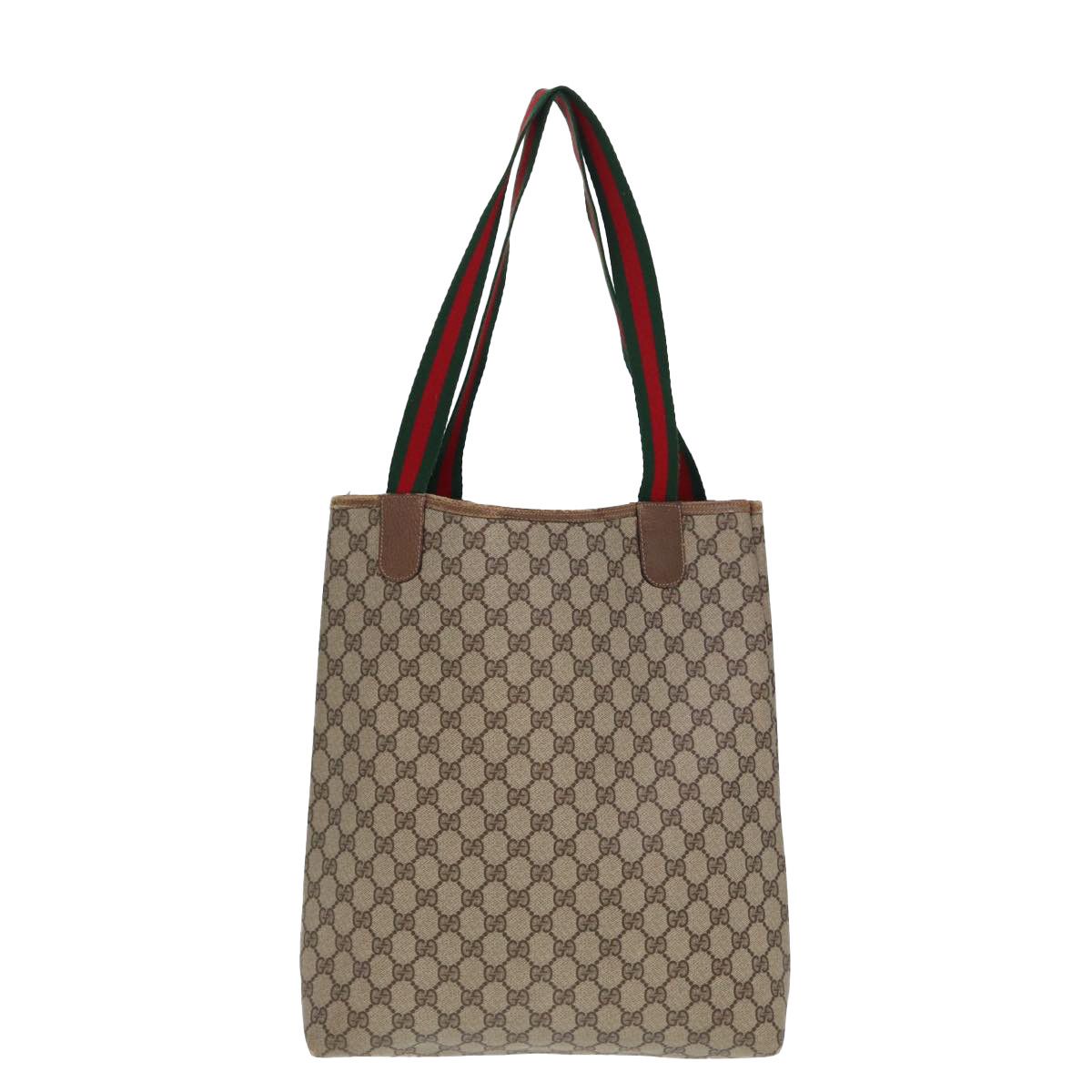 Gucci Gg Canvas Beige Synthetic Tote Bag (Pre-Owned) Size ONE SIZE - 2 Thumbnail