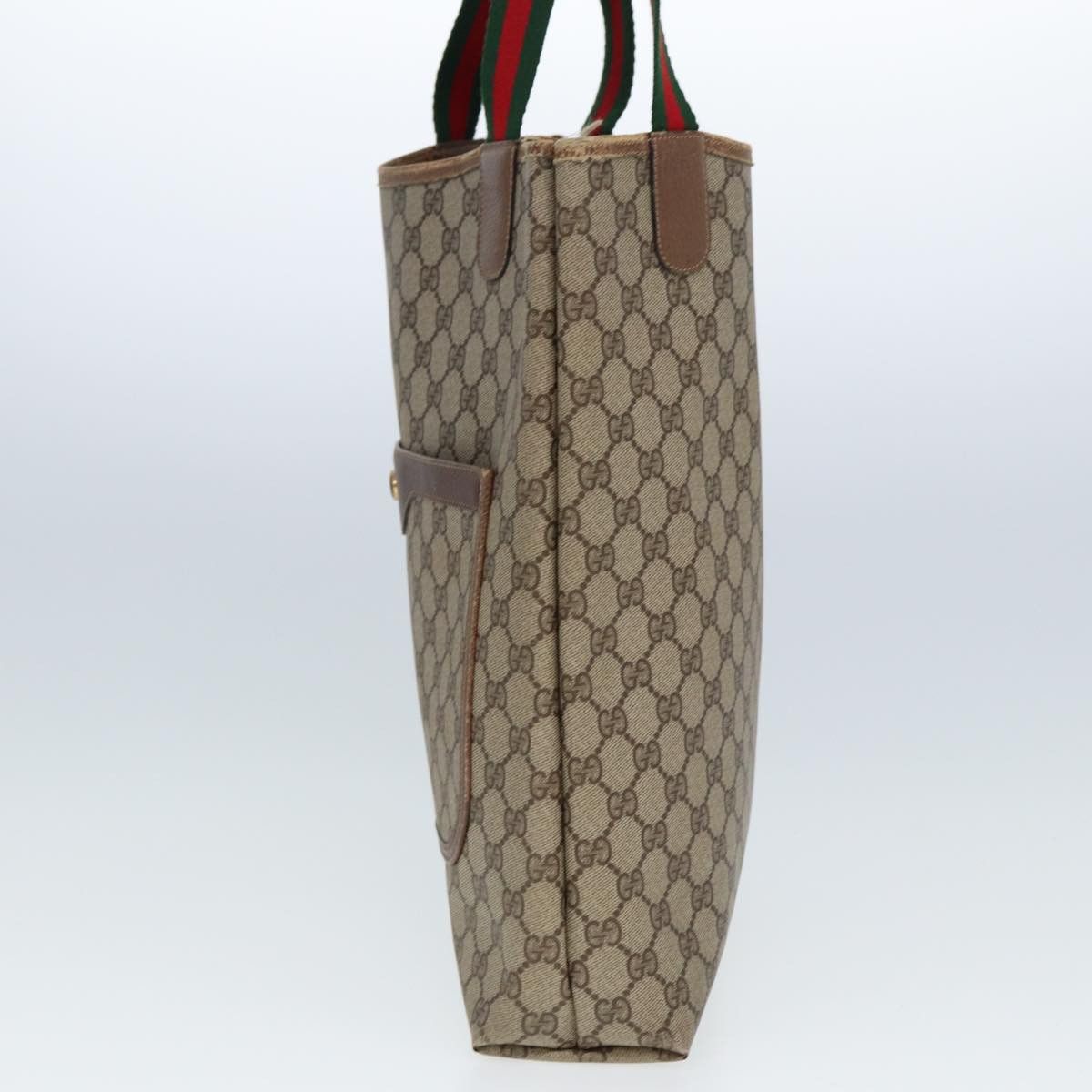 Gucci Gg Canvas Beige Synthetic Tote Bag (Pre-Owned) Size ONE SIZE - 9 Thumbnail