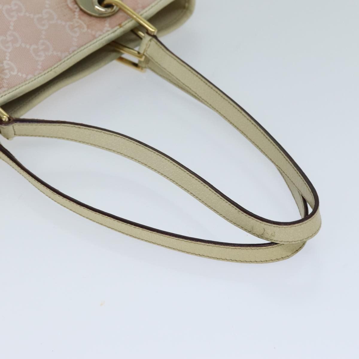 Gucci Gg Canvas Pink Canvas Tote Bag (Pre-Owned) Size ONE SIZE - 11 Thumbnail
