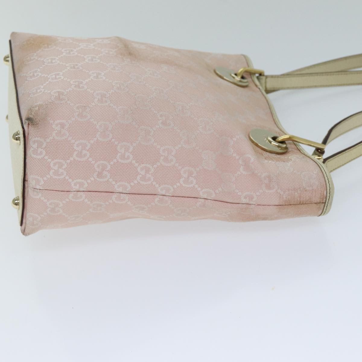 Gucci Gg Canvas Pink Canvas Tote Bag (Pre-Owned) Size ONE SIZE - 10 Thumbnail