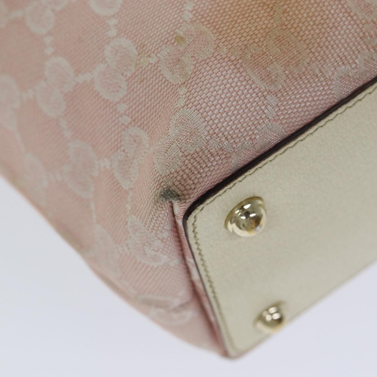 Gucci Gg Canvas Pink Canvas Tote Bag (Pre-Owned) Size ONE SIZE - 18 Thumbnail