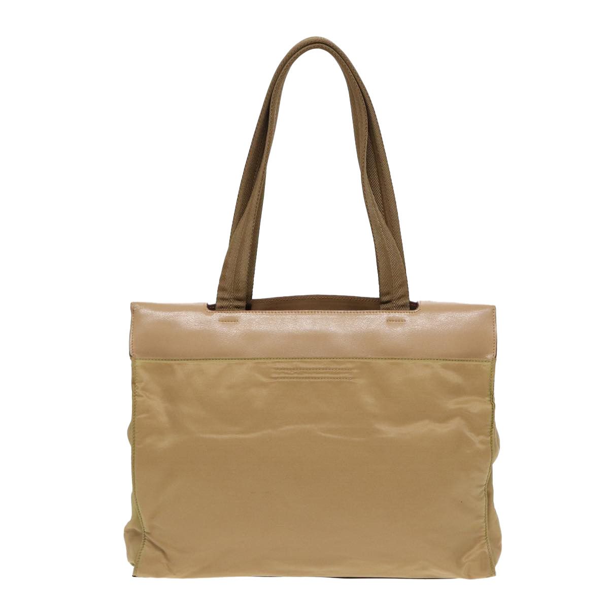 Prada Tessuto Beige Synthetic Tote Bag (Pre-Owned) Size ONE SIZE - 2 Thumbnail