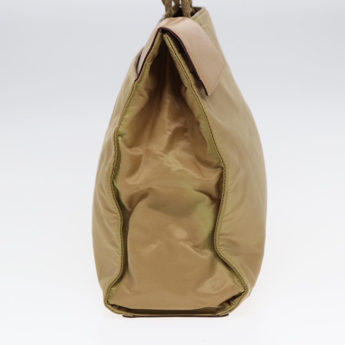 Prada Tessuto Beige Synthetic Tote Bag (Pre-Owned) Size ONE SIZE - 11 Thumbnail