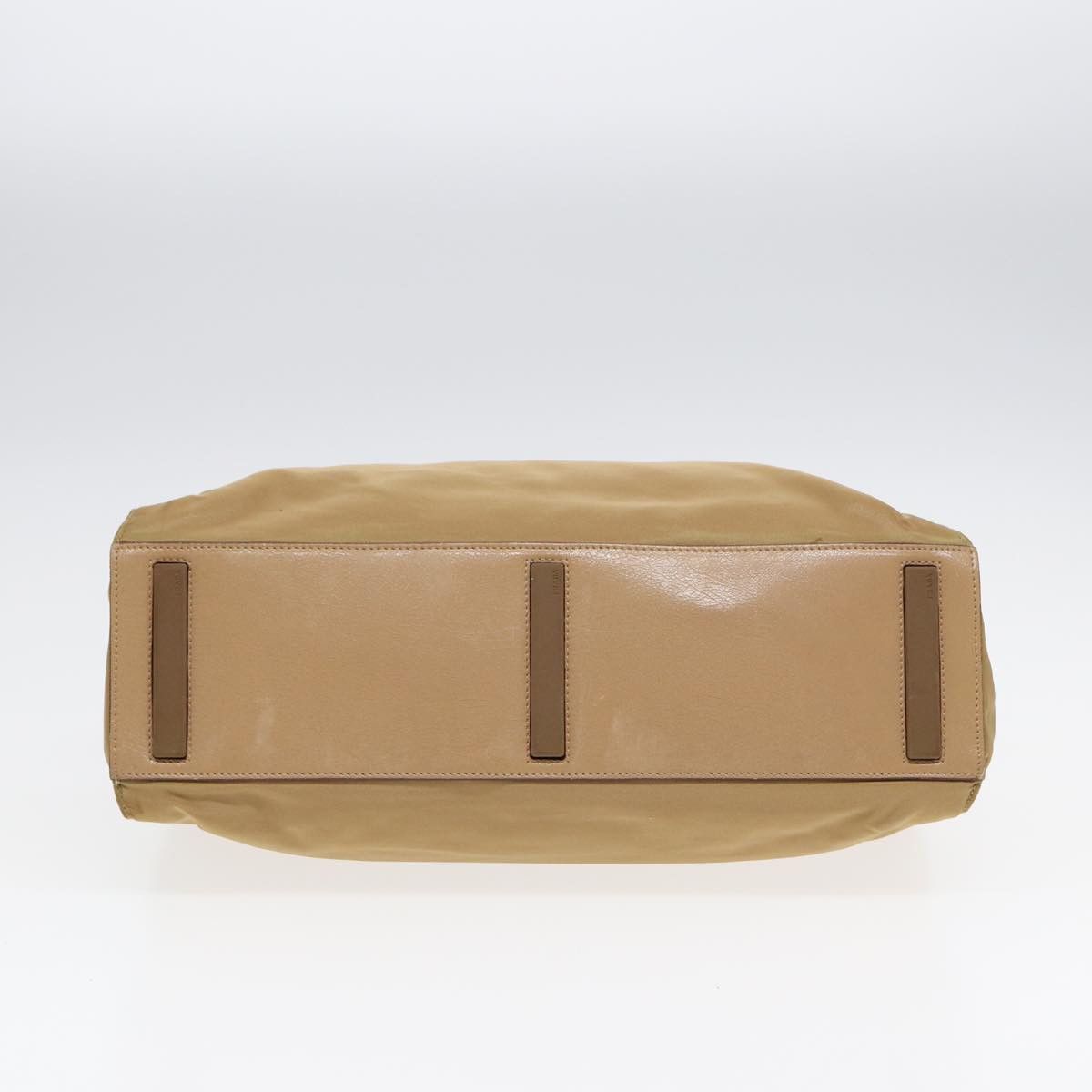 Prada Tessuto Beige Synthetic Tote Bag (Pre-Owned) Size ONE SIZE - 3 Thumbnail